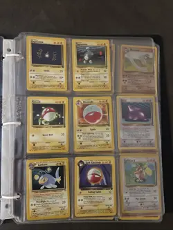 Vintage Pokemon Card Binder Lot (Base Set 2, Jungle, Fossil, Team Rocket) - Image 3