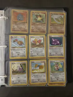 Vintage Pokemon Card Binder Lot (Base Set 2, Jungle, Fossil, Team Rocket) - Image 4