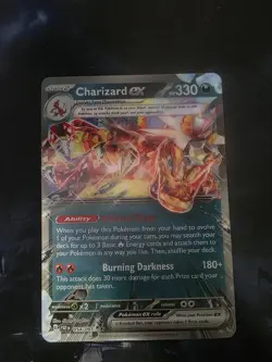 Pokemon TCG Charizard EX Oversized Promos Card 11/106 - Image 1