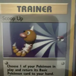 Pokemon Card - Scoop Up Base Set (Shadowless) 1st Edition 78/102 Rare - Image 3