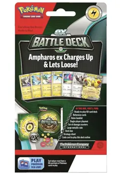 Pokemon TCG: Ampharos ex Battle Deck (Ready-to-Play 60-Card Deck) - Image 4