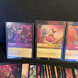 Disney Lorcana Card Lot - Holo Foils And Another 50+ Non Hilo Cards Mint 🍃 - Image 4