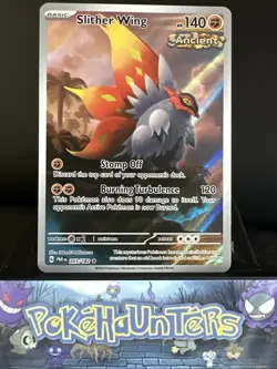 Pokemon Card Slither Wing 203/182 Paradox Rift Illustration Rare Near Mint - Image 1