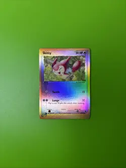 Skitty 71/109 EX Ruby & Sapphire Reverse Holo Pokemon Card LP+ - Image 1