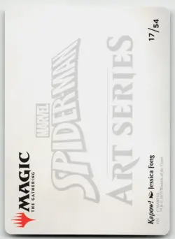 Kapow! Art Card S Normal Art Series: Marvel's Spider-Man 17/54 NM - Image 2