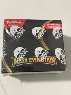 Mega Evolution Enhanced Booster Box Factory Sealed - Promo Card - Image 1