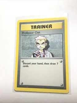 PROFESSOR OAK - 88/102 - Base Set - 4th Print - 1999-2000 - Pokemon Card - PL - Image 1