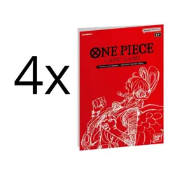 ONE PIECE 4x Premium Card Collection FILM RED EDITION ENG ENGLISH READY TO SHIP - Image 1