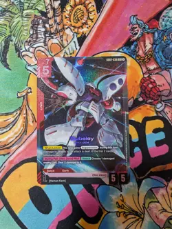 Qubeley - GD02-035 - Legend Rare, Near Mint, Gundam Card Game - Image 1