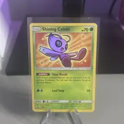 Shining Celebi SM79 Black Star Promo Card NM - Image 1