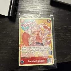 Premium Bandai Monkey D. Luffy G5 Card Games Fest 23-24 One Piece - Image 1
