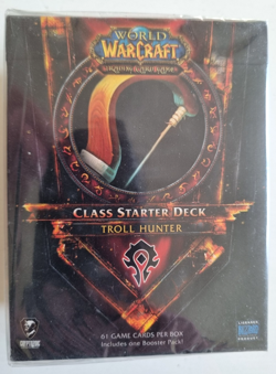 WoW TCG Troll Hunter Class Starter Deck sealed 61 game cards booster pack loot - Image 1