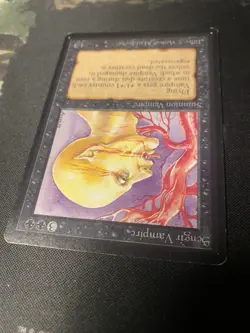 Magic The Gathering Sengir Vampire Beta 1993 Light Play - Image 3