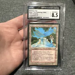 ***CGC 8.5 Rainbow Vale*** MTG Fallen Empires Reserve List Rare Low Population - Image 1