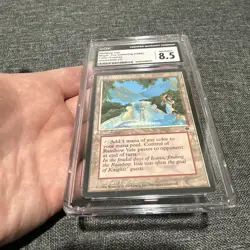 ***CGC 8.5 Rainbow Vale*** MTG Fallen Empires Reserve List Rare Low Population - Image 2