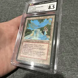 ***CGC 8.5 Rainbow Vale*** MTG Fallen Empires Reserve List Rare Low Population - Image 3