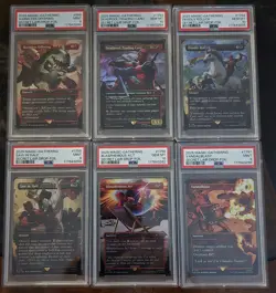 2025 Magic The Gathering Secret Lair Deadpool Foil Set PSA 10 READ! (B) - Image 1