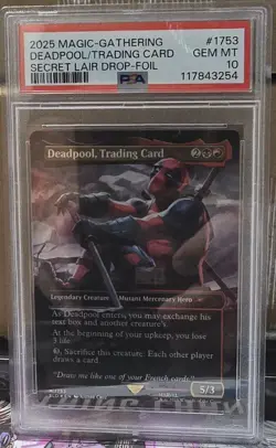 2025 Magic The Gathering Secret Lair Deadpool Foil Set PSA 10 READ! (B) - Image 4