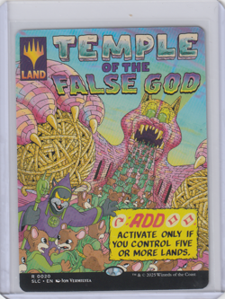 MTG SLC Temple of The False God Encyclopedia Countdown Secret Lair Non-Foil - Image 1