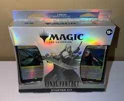 MAGIC THE GATHERING FINAL FANTASY STARTER KIT Factory Sealed - Image 1
