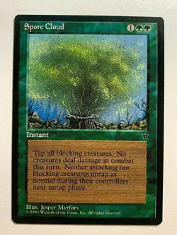 SPORE CLOUD - JESPER MYRFORS Fallen Empires 1994 Magic The Gathering MTG - Image 1