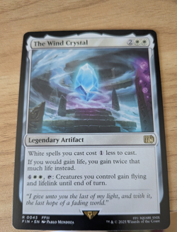 MTG The Wind Crystal Final Fantasy NM - Image 1