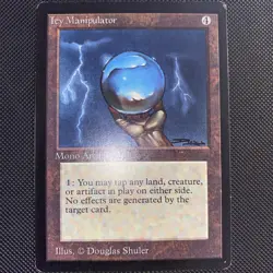 English - MTG Icy Manipulator - LP+ - Vintage - Limited Edition Beta (1993) - Image 1