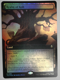 Realm of Koh Extended FOIL MTG Avatar: TLA Nm/M *ON HAND* - Image 1