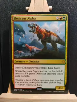 Regisaur Alpha - Ixalan - Rare - NM (see pics) MTG - Image 1