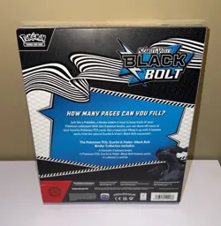 Pokemon TCG Scarlet Violet Black Bolt Binder Collection - Image 3