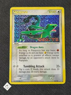 Rayquaza 22/107 - EX Deoxys Stamped Reverse Holo Rare Pokemon TCG MP - Image 1