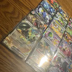Lot of 25 Pokemon TCG Scarlet and Violet Era EX Mega, Tera - Image 2