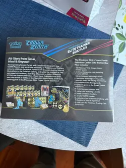 Pokemon Center ETB Plus Crown Zenith New Sealed - Image 2