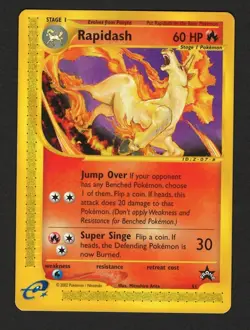 Rapidash 51 Wotc Black Star Promo Promo - LP - Pokemon - Image 3