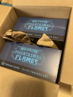 2x Pokemon Center Phantasmal Flames ETB Elite Trainer Box 2 - Image 4