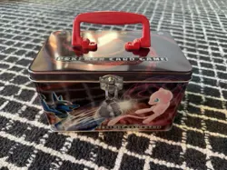 Pokemon 2005 TCG gift box Mew Lucario Carrying Box Empty+ Placemat - Image 1