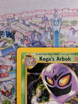 Koga's Arbok 25/132 Gym Challenge Rare LP Vintage WOTC - Pokemon TCG - Image 3
