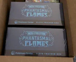 Pokemon Phantasmal Flames Pokemon Center ETB Elite Trainer Box Sealed - Image 3