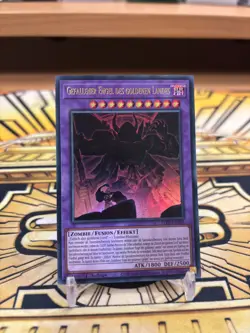 Yugioh Gefallener Engel des Goldenen Landes Ultra Rare ALIN-DE036 - Image 1