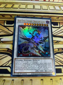 Yugioh Rotaugiger Zombiedrachenherr DIFO-EN039 Ultra Rare - Image 1