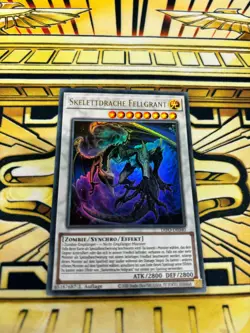 Yugioh Skelettdrache Fellgrant DIFO-DE040 Ultra Rare - Image 1