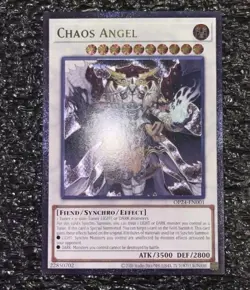 Yugioh Chaos Angel Ultimate Rare OP24-EN001 Unlimited Near Mint - Image 1