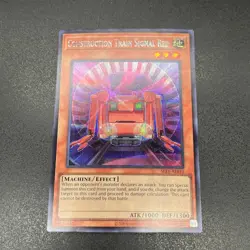 YuGiOh Construction Train Signal Red SLF1-AE010 Secret Asian English A - Image 1