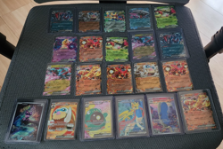Lot of 21 Journey Together EX IR Ultra Rare Pokemon Cards - Image 1