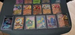 Lot of 21 Journey Together EX IR Ultra Rare Pokemon Cards - Image 2