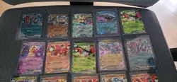 Lot of 21 Journey Together EX IR Ultra Rare Pokemon Cards - Image 3