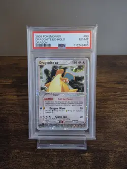 PSA 6 Dragonite ex 90/97 EX Dragon 2003 Holo Rare E-Series Pokemon Card TCG - Image 1