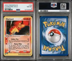 Charizard 100/97 EX Dragon Holo Secret Rare 2003 Pokemon TCG Card PSA 8 - Image 3