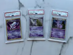 POKEMON - Espeon PSA lot - Japanese Holo Cards - PSA 8 and PSA 7 - Image 1