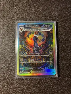 Umbreon EX gold Pokemon Fan Card - ENG 161/131 - NM or M condition - Image 2